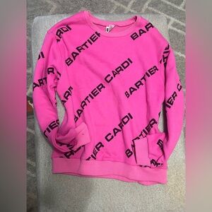 Cardi B Pink Sweater